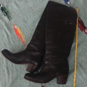 Black Frye tall boots sz 9B
